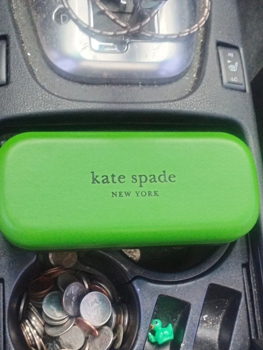 kate spade Bright Green Hard Eyewear Case